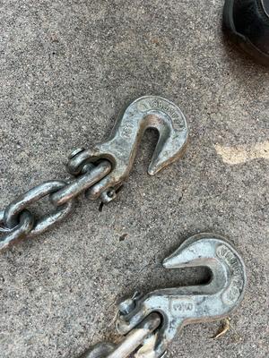 Campbell 12/5" x 1/4" Chain Hook On Each End