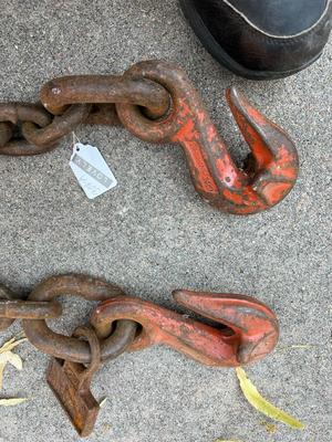 Chain 12' 8" Hooks on Both Ends