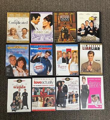12 DVD Lot 2 Romantic Comedy, Drama, etc
