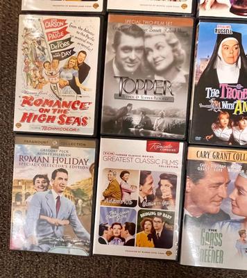Lot 5 of 15 DVD's - Drama, Comedy, Romance, Holiday Videos