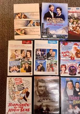 Lot 5 of 15 DVD's - Drama, Comedy, Romance, Holiday Videos