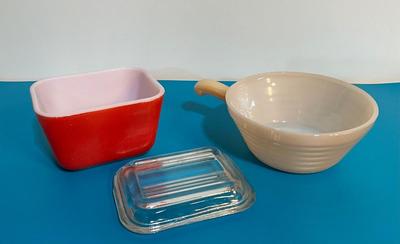 Fire King and Pyrex dishes