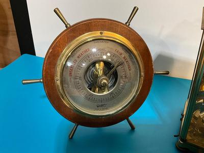 Schatz desk clock and Barometer