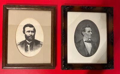 Vintage framed pictures