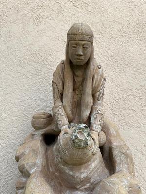 CONCRETE 3 PC WATER FEATURE