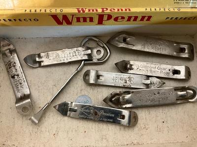 Vintage WmPenn Cigar box and bottle/can openers