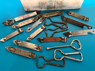 Vintage bottle openers