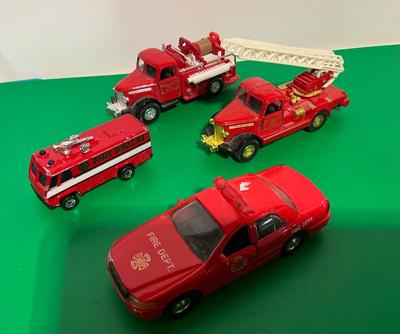 Fire department lot