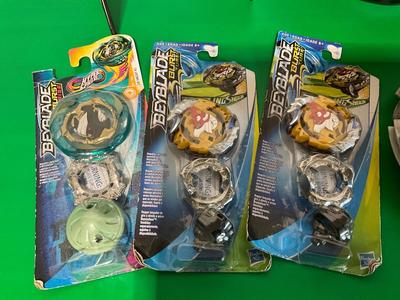Star Wars items and BeyBlades