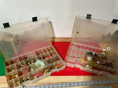 Fishing tackle boxes