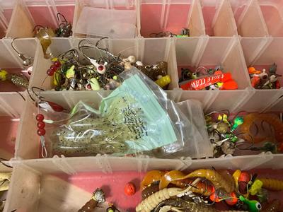 Fishing tackle boxes