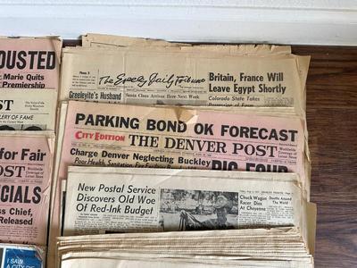 VINTAGE NEWSPAPERS AND MAGAZINES