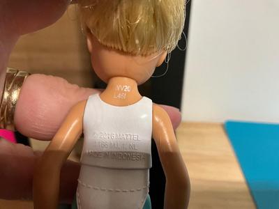 Mattel dolls/Disney wood blocks