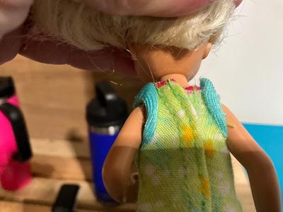 Mattel dolls/Disney wood blocks