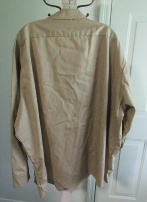 Men's Button Down Shirt, Poly/Cotton Blend
