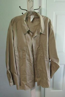 Men's Button Down Shirt, Poly/Cotton Blend