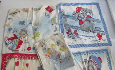 Lot of Vintage Kid's Hankies