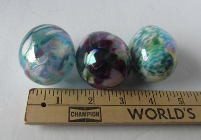 Lot of Older Gibson Glass Eggs