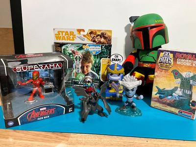 Star Wars and Marvel Avengers lot