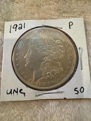 1921 P MORGAN UNCIRCULATED 1029