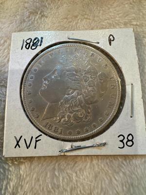 1981 P MORGAN XVF US COIN SILVER 1030
