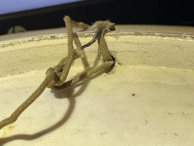 Early Turkish Heavy Stoneware 16" Charger Dish from 1800's or Earlier Preowned from an Estate as Pictured.