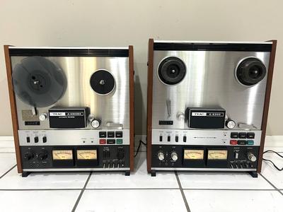 Reel to Reel Lot of 8 - TEAC, PIONEER, FOSTEX