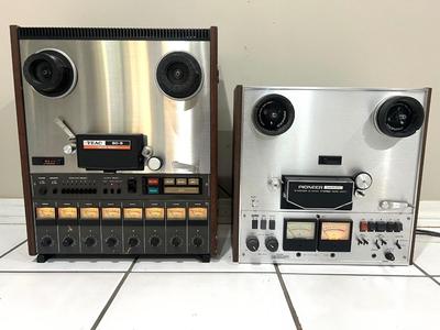 Reel to Reel Lot of 8 - TEAC, PIONEER, FOSTEX