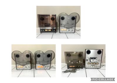 Reel to Reel Lot of 6 - AKAI, TEAC