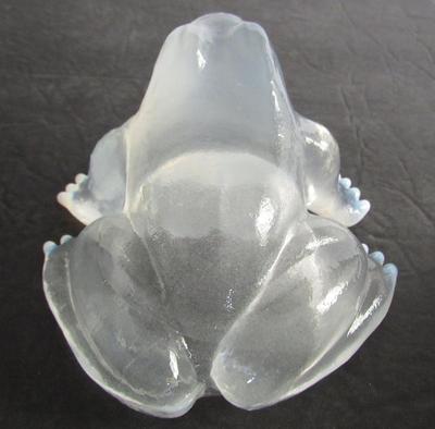Older Mosser Glass Frog, Colorless Opalescent