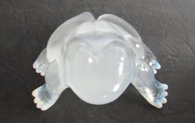 Older Mosser Glass Frog, Colorless Opalescent