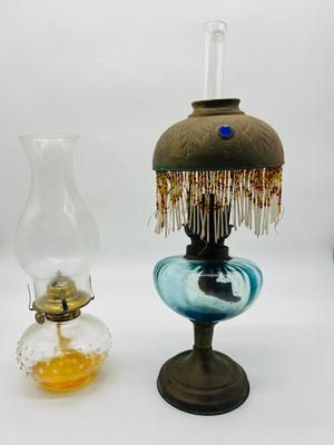 Antique Vintage Brass Jewel & Lamplight Farms ~ Read Details