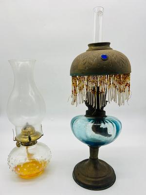 Antique Vintage Brass Jewel & Lamplight Farms ~ Read Details