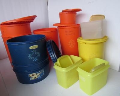 Lot of Large Tupperware Containers
