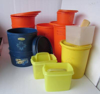 Lot of Large Tupperware Containers