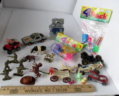 Lot of Older Small Toys
