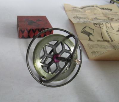 Old Wonderful Gyroscope in Orig Box