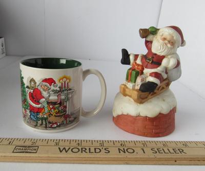 Santa Mug and Music Box
