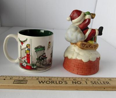 Santa Mug and Music Box