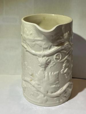 Vintage Copeland Spode Grape Vine Creamer/Syrup Pitcher - Made in England 5" Tall in Good Preowned Condition.