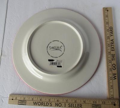 Cute Snowman Plate