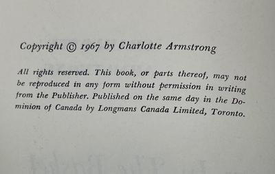 Charlotte Armstrong Book Lot