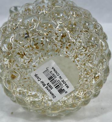 Pineapple Lot - Ceramic Candle Holder & Blown Glass figurine