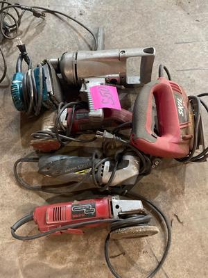 S50-Large Corded Power Tool Lot