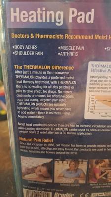 Heating pad for deep penetrating pain
