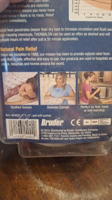 Heating pad for deep penetrating pain