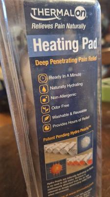 Heating pad for deep penetrating pain