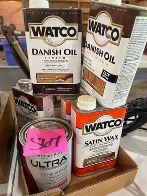 S67-Wax, Oil, paint/primer etc