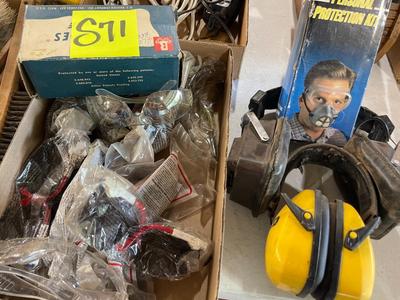 S71-protective eyewear, protective ear wear, mask kit, etc.