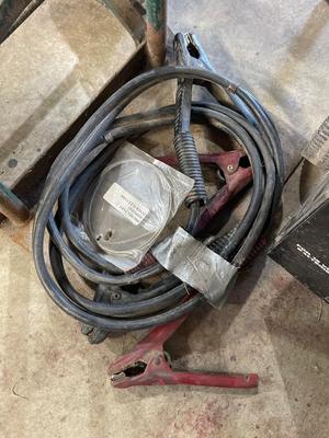 S74-Dollie, battery charger and jumper cables